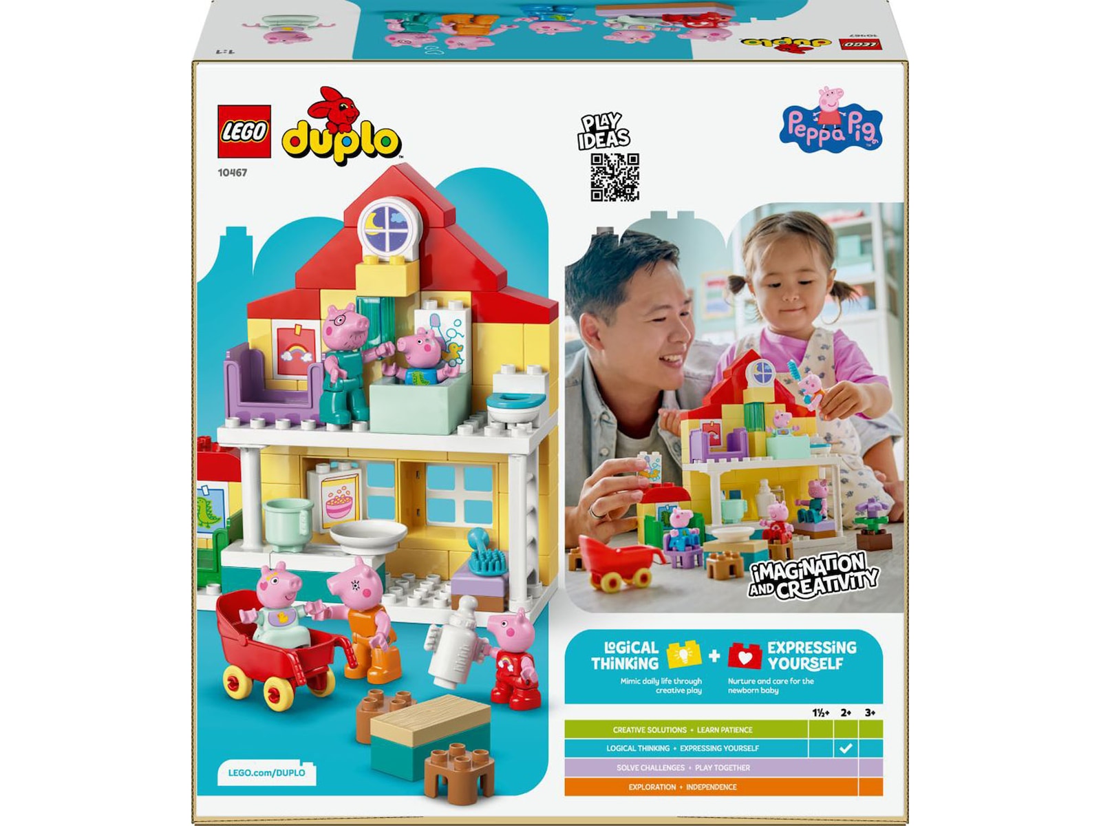 LEGO DUPLO Peppa Pig familievilla 10467 LEGO