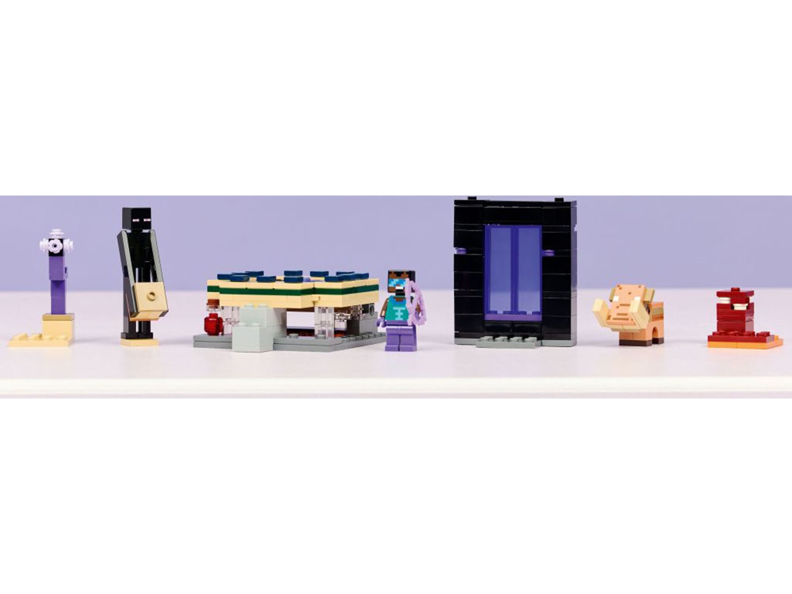 LEGO Minecraft reise med Nether- og End-portal 21584 LEGO