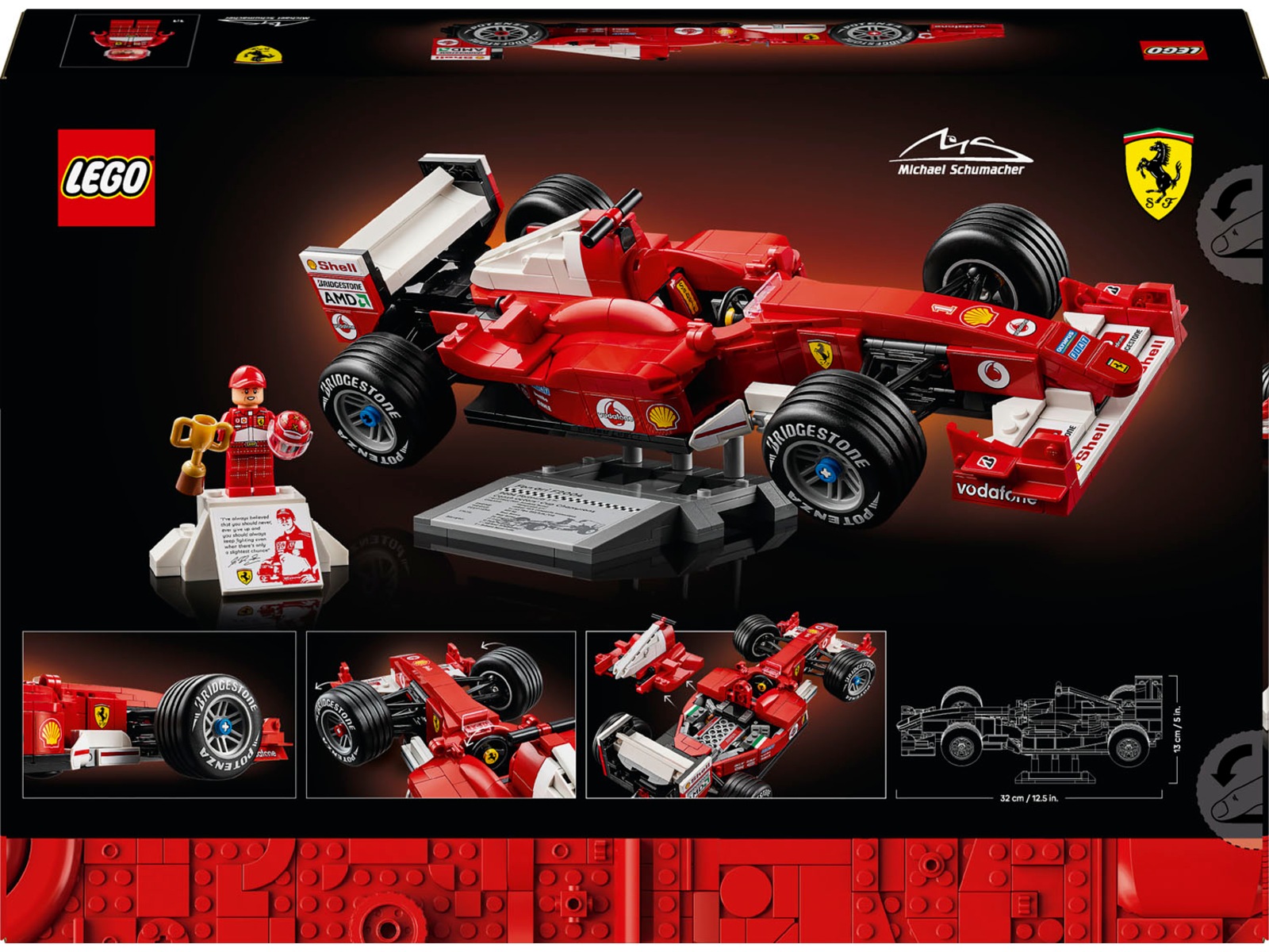 LEGO Icons Ferrari F2004 - Michael Schumacher 11375 LEGO