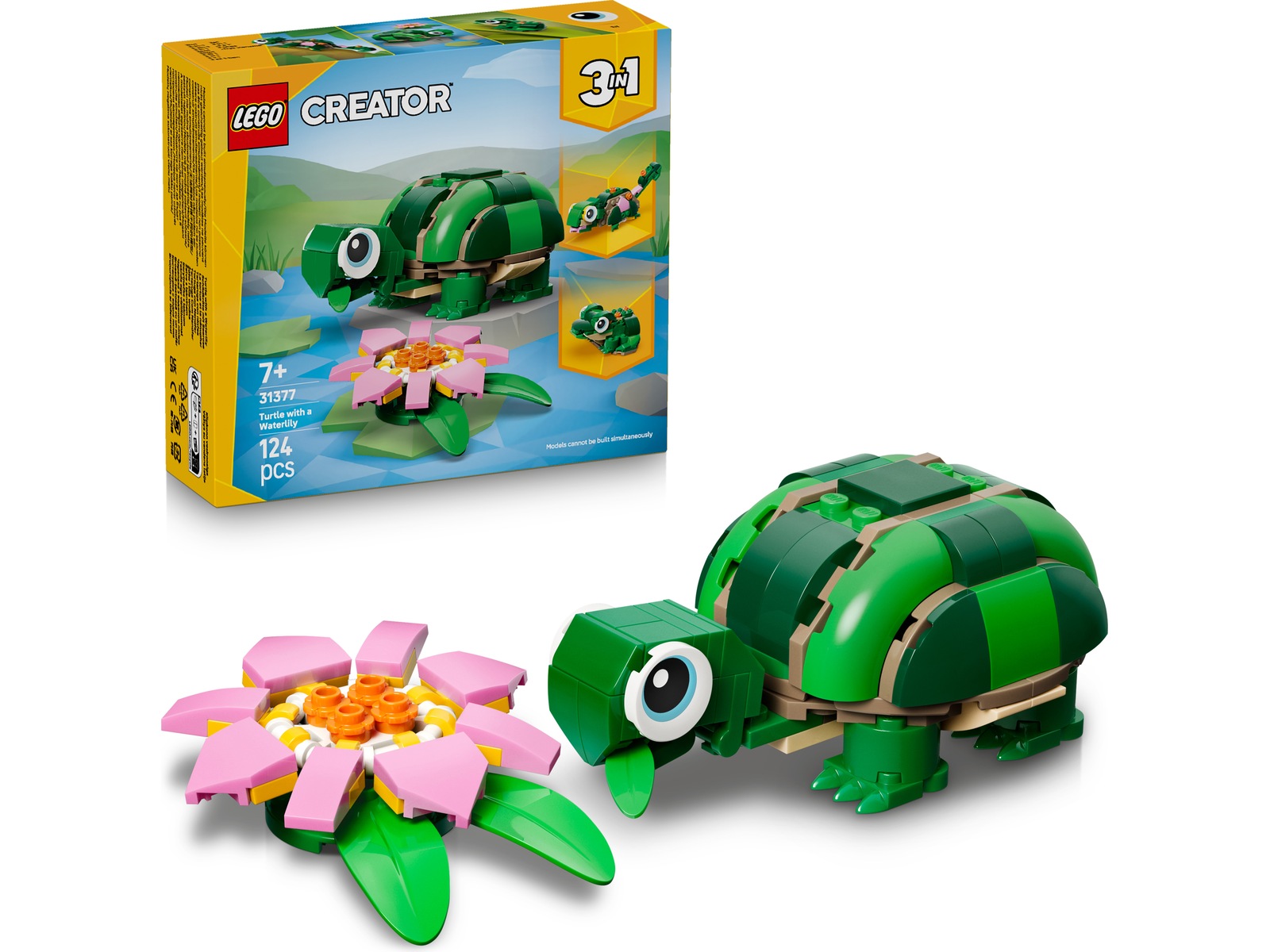 LEGO Creator skilpadde med nøkkerose 31377 LEGO