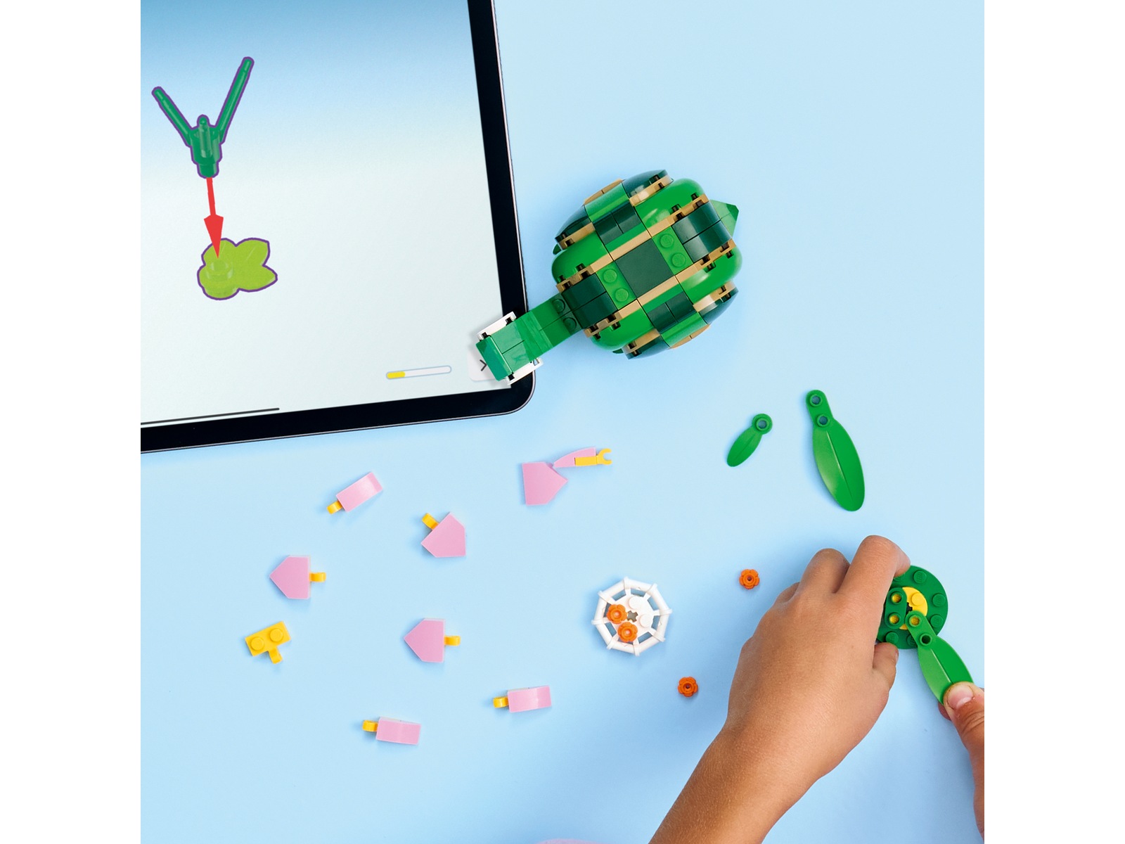 LEGO Creator skilpadde med nøkkerose 31377 LEGO