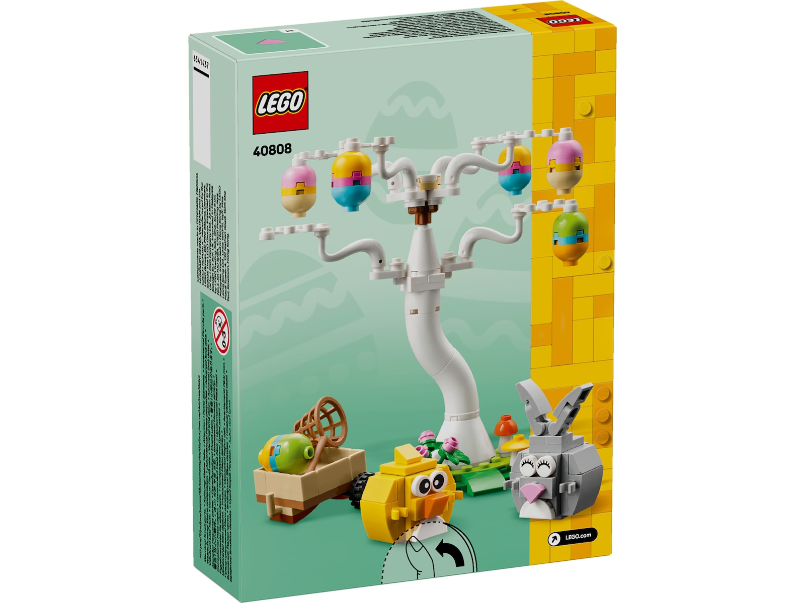 LEGO Iconic eggjakt med påskehare og kylling 40808 LEGO