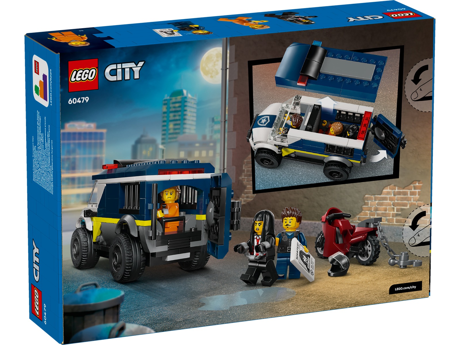 LEGO City politiets fangetransportbil 60479 LEGO
