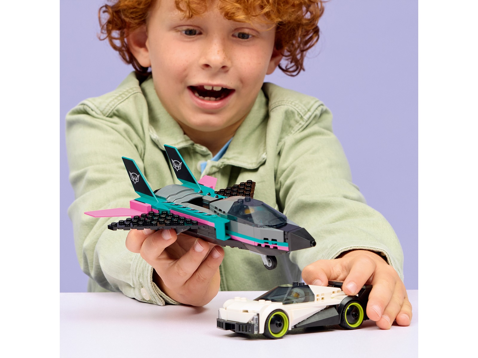 LEGO City Great Vehicles jetfly mot bil 60489 LEGO