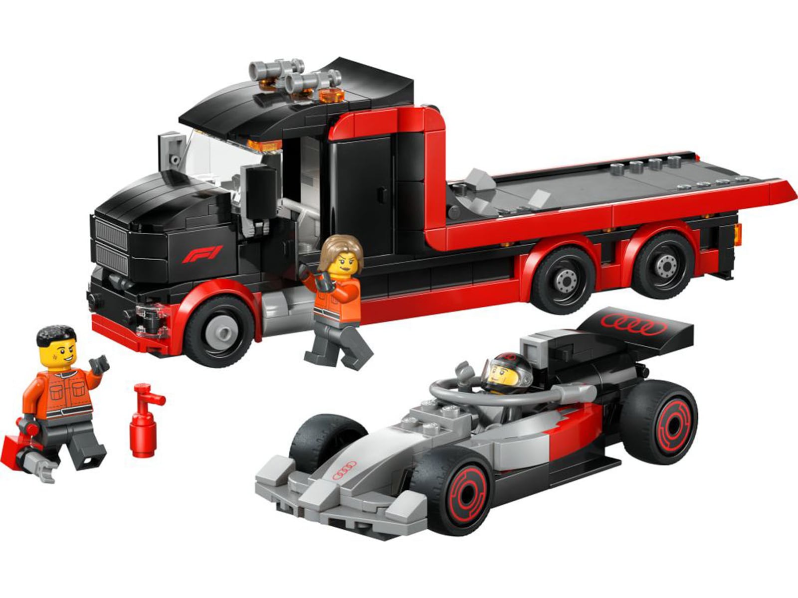 LEGO City F1 oppvisningsbil med Audi F1 racerbil 60493 LEGO