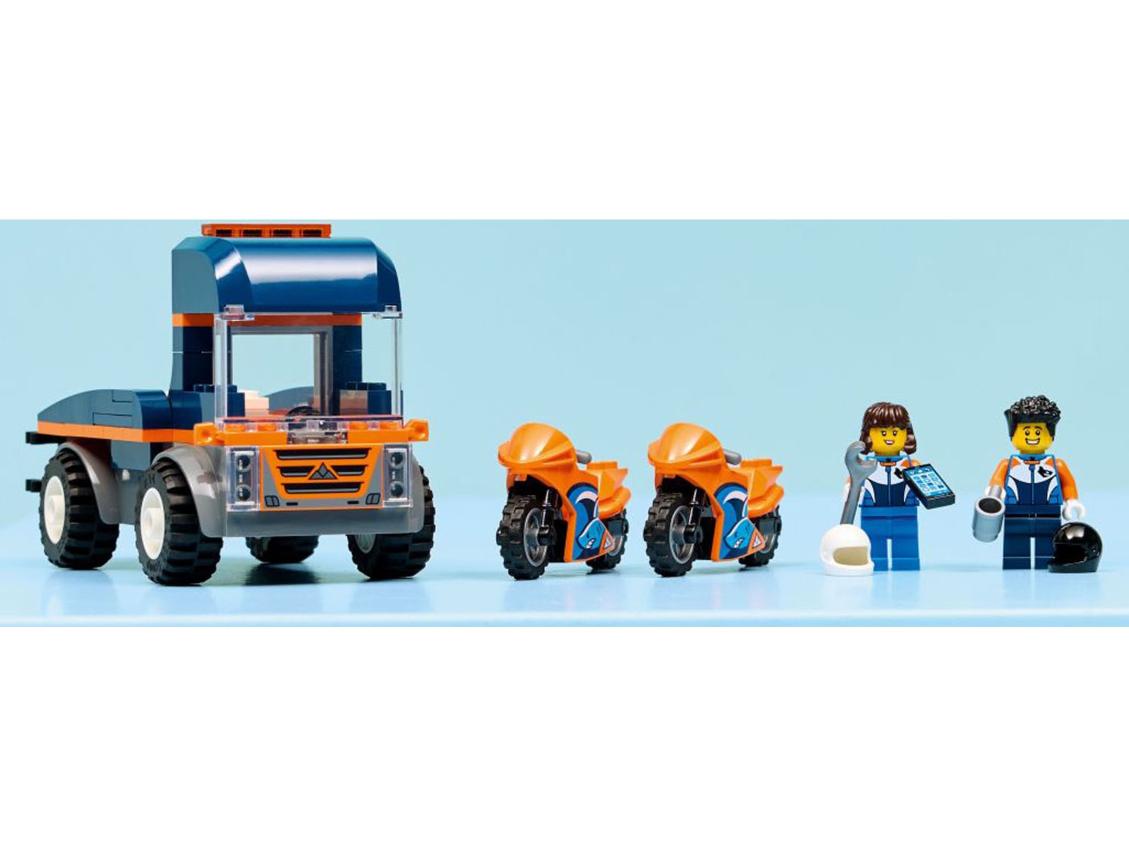 LEGO City Great Vehicles motorsykkeltransport 60491 LEGO