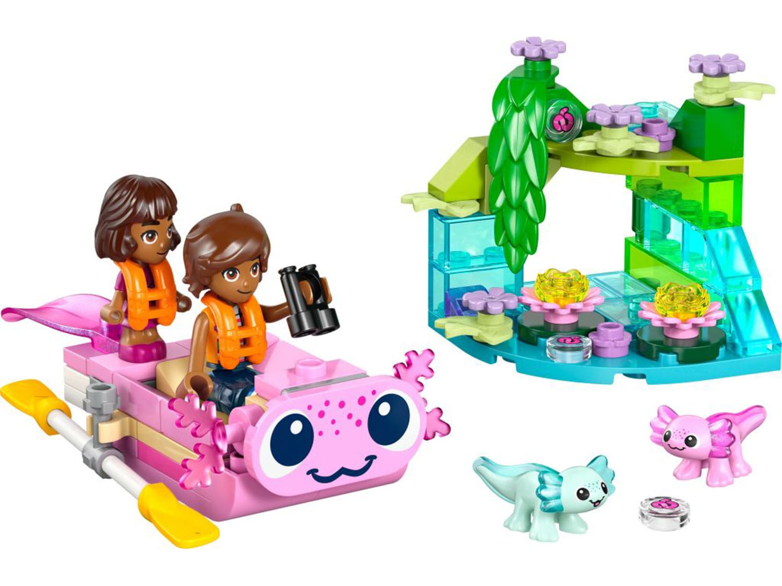 LEGO Friends eventyrbåt med axolotler 42681 LEGO