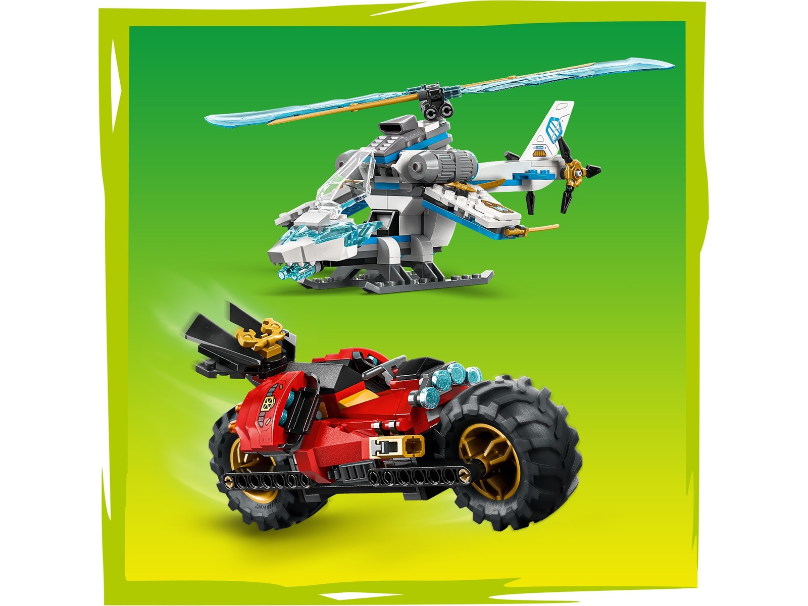 LEGO Ninjago action i ninjaenes trehytte 71857 LEGO