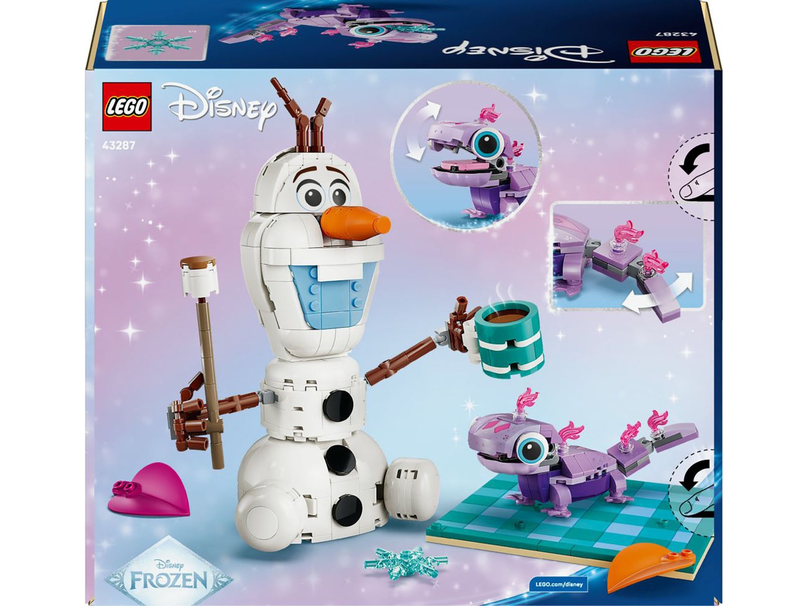 LEGO Disney Princess Olafs og Brunis piknikmoro 43287 LEGO