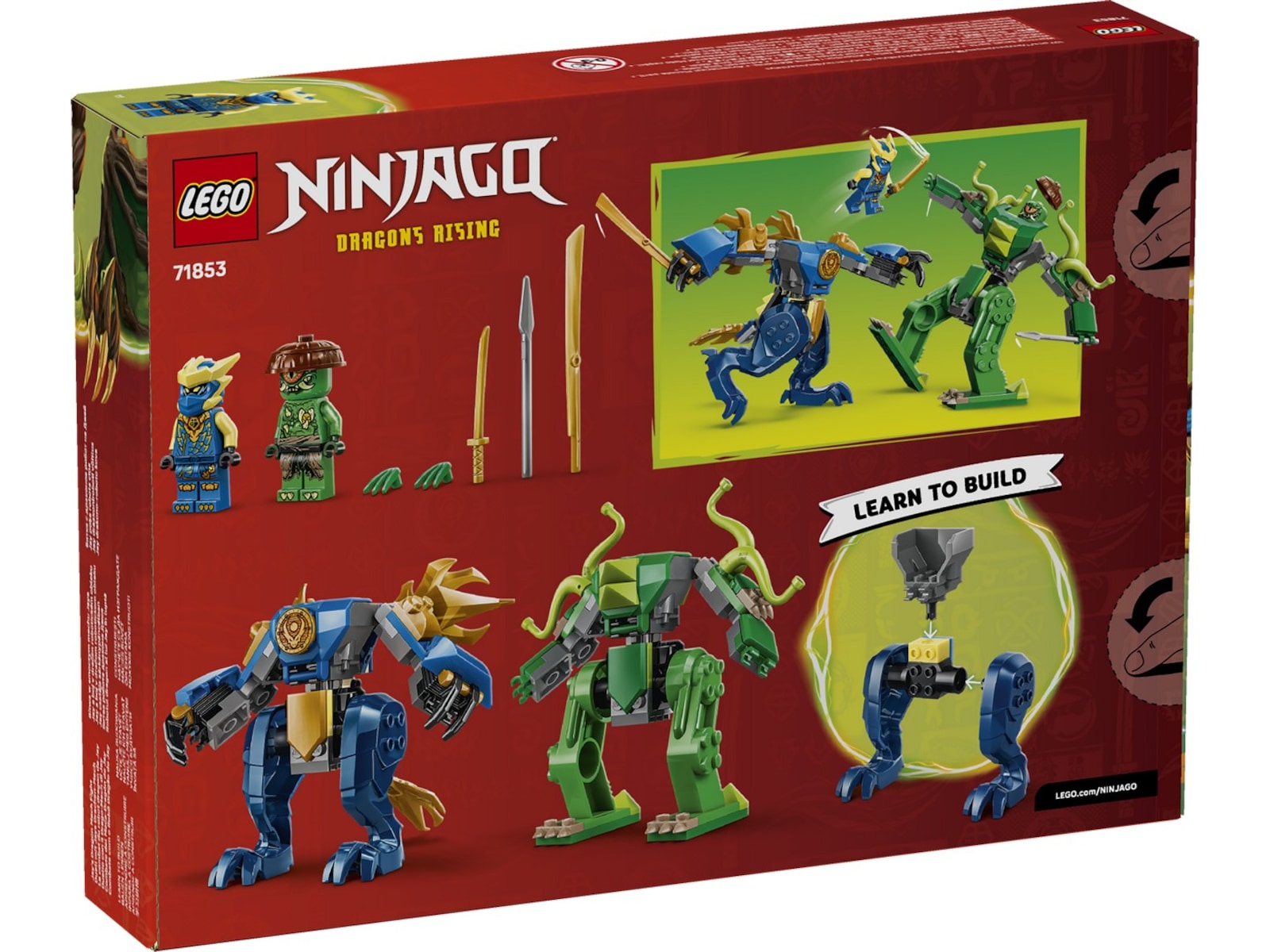 LEGO Ninjago Jays dragerobotkamp 71853 LEGO