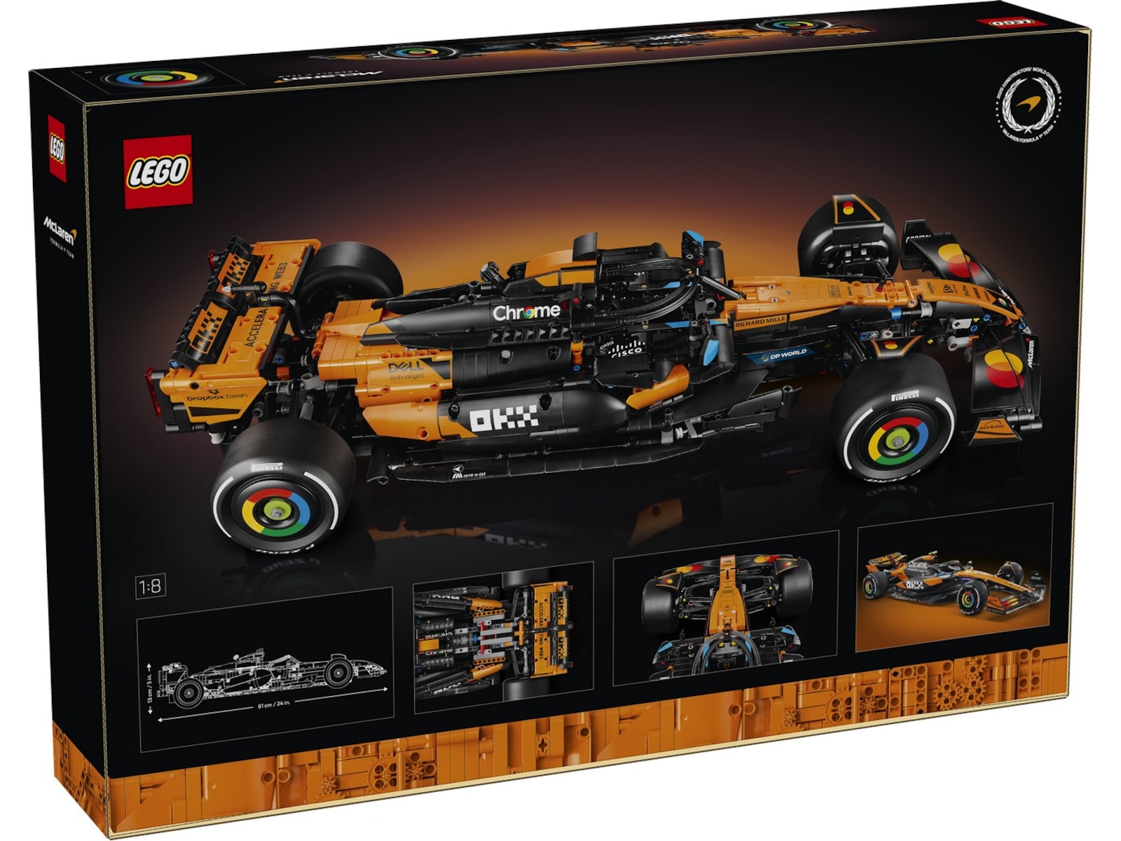 LEGO Technic McLaren MCL39 F1®-bil 42228 LEGO