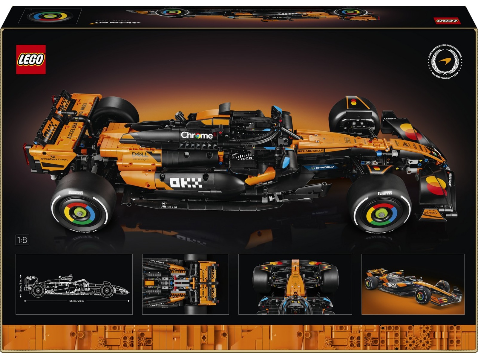 LEGO Technic McLaren MCL39 F1®-bil 42228 LEGO