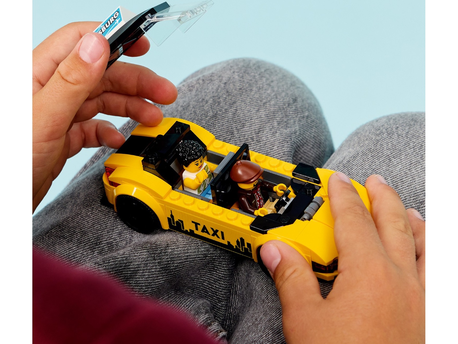 LEGO City Great Vehicles taxi 60487 (gul) LEGO