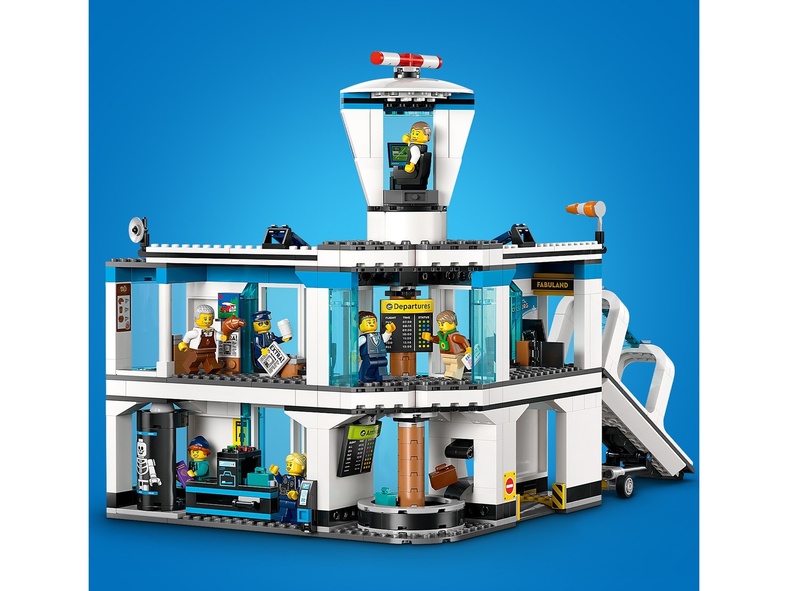 LEGO My City lyplass og fly 60502 LEGO