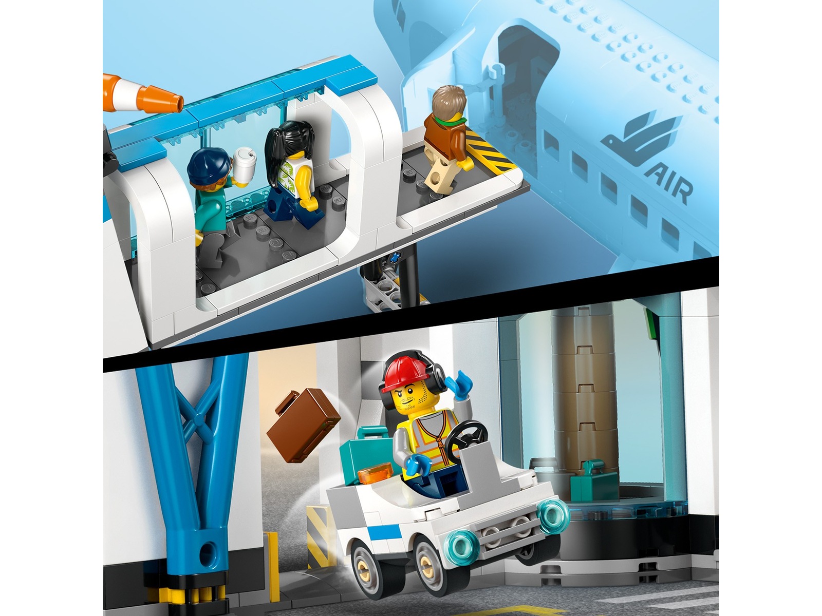 LEGO My City lyplass og fly 60502 LEGO