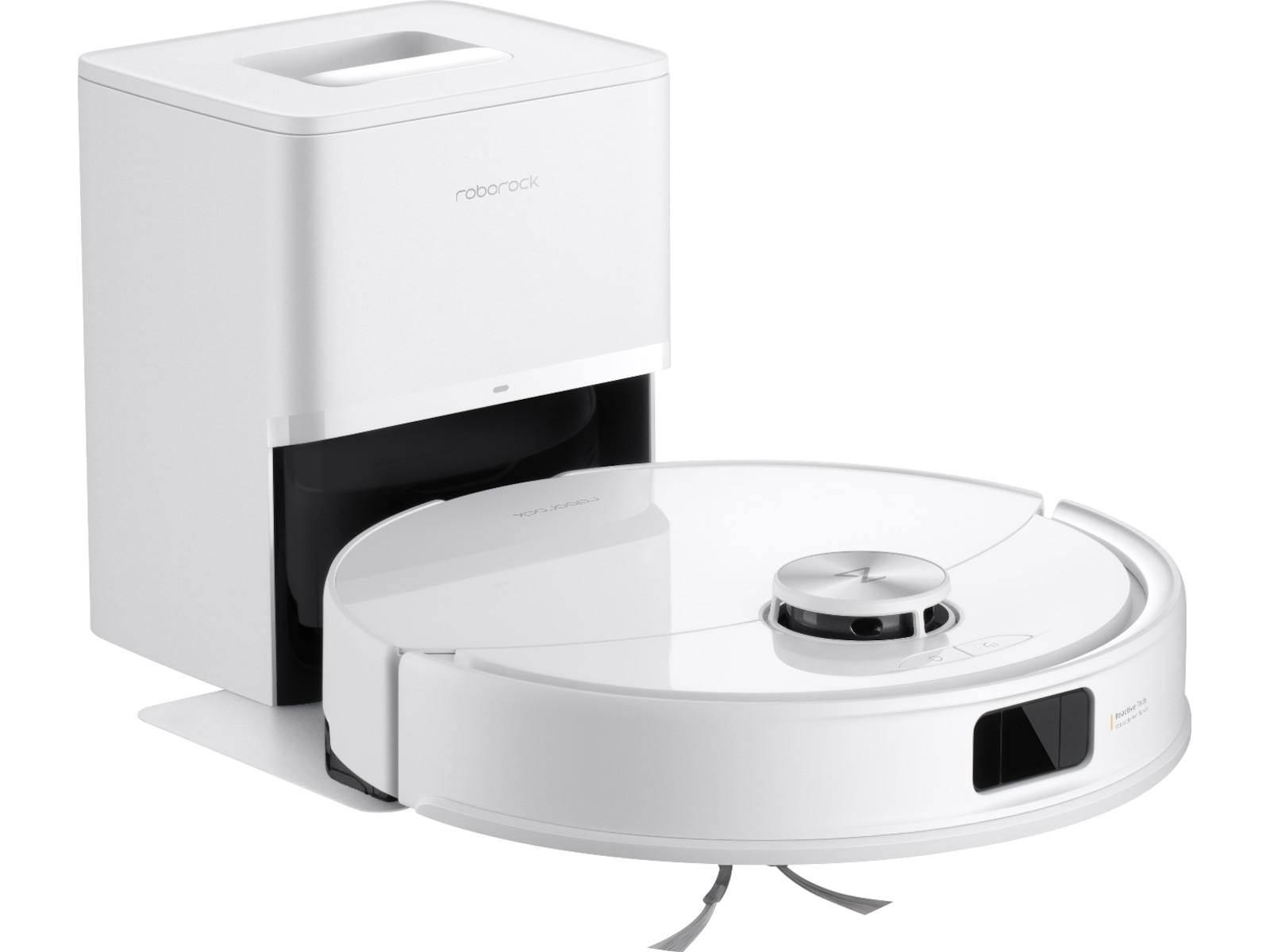 Roborock ZEO One vask/tørk (hvit) + robotstøvsuger Kombinert vaskemaskin og tørketrommel
