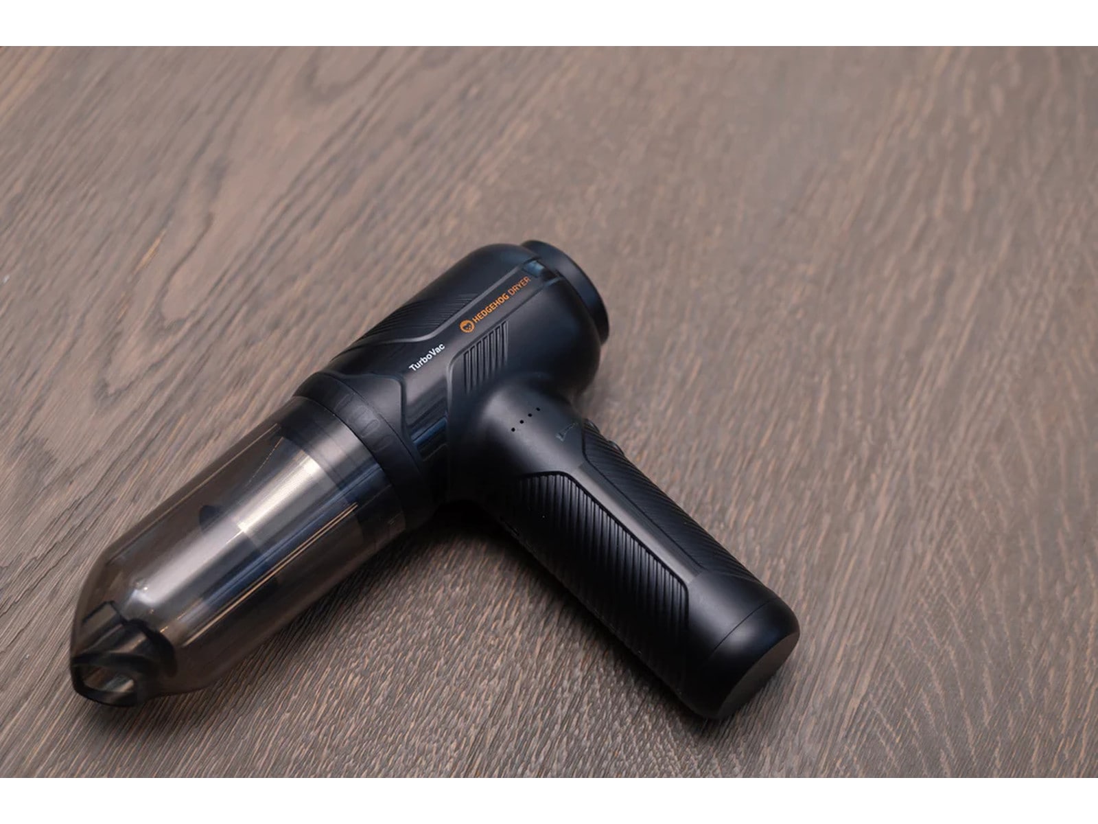 Hedgehog TurboVAC trådløs støvsuger/luftblåser (sort) + USB-C kabel Trådløse støvsugere
