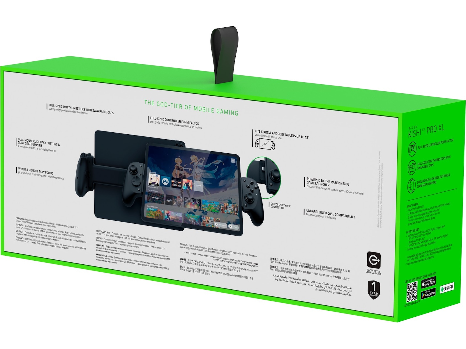 Razer Kishi V3 Pro XL Tilbehør til spillkonsoller