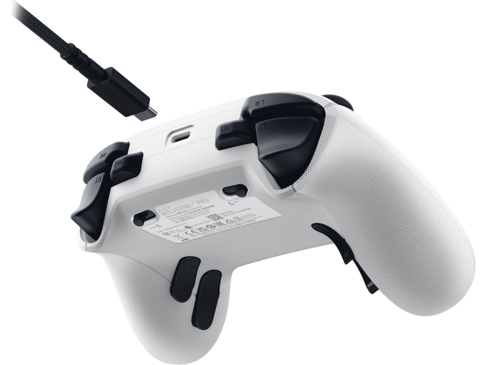 Razer Wolverine V3 Pro trådløs kontroller for Xbox X/S & PC (hvit) Tilbehør til spillkonsoller
