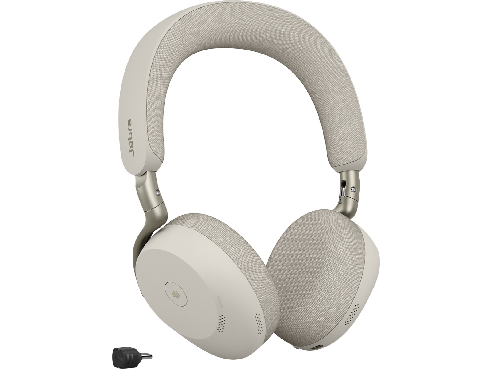Jabra Evolve3 75 Link390c MS stereo (varm grå) Trådløse hodesett
