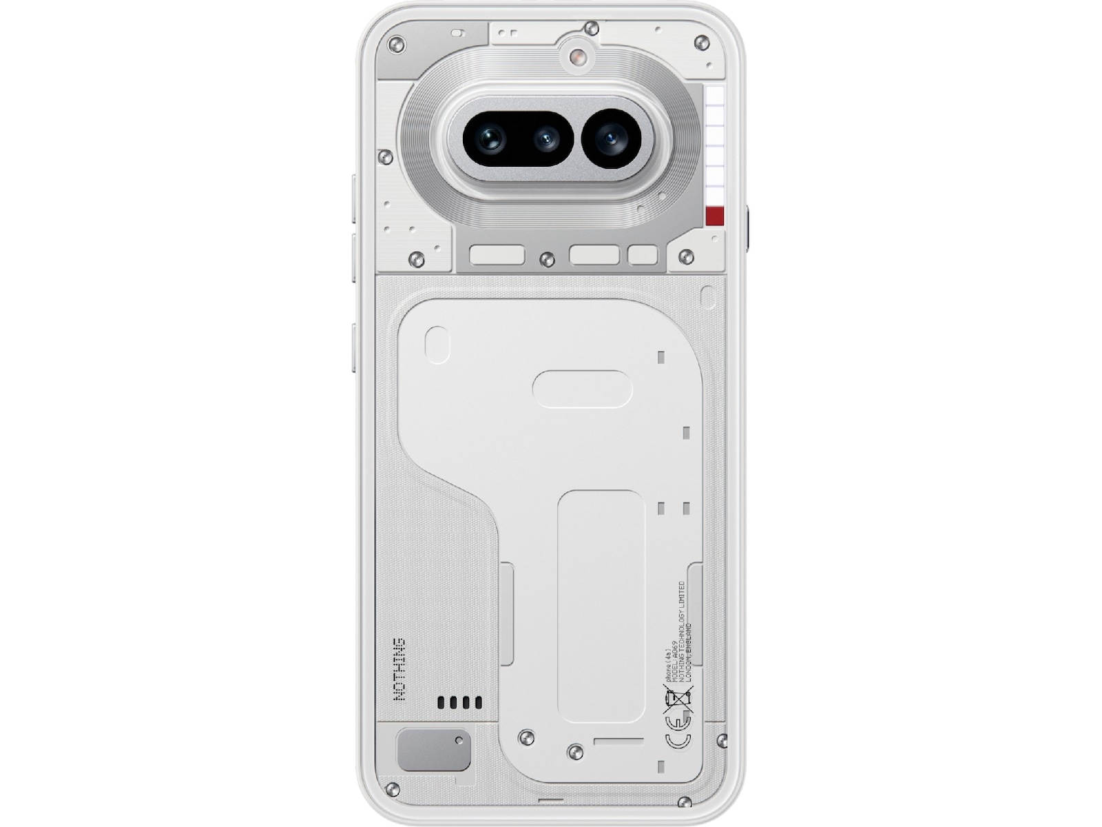 Nothing Phone (4a) 128GB (hvit) Mobiltelefoner