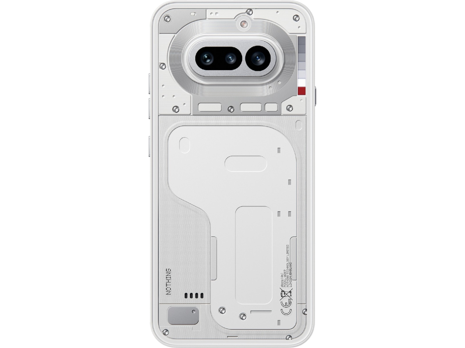Nothing Phone (4a) 256GB (hvit) Mobiltelefoner