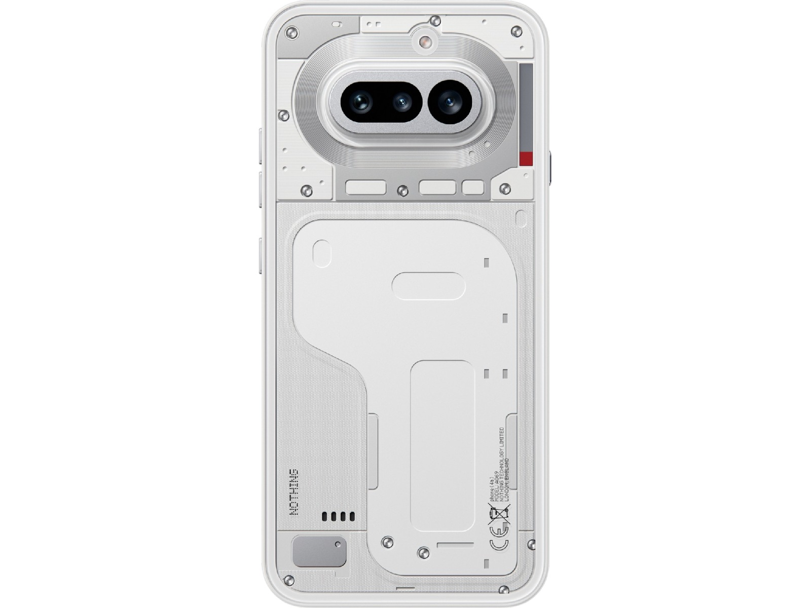 Nothing Phone (4a) 256GB (hvit) Mobiltelefoner