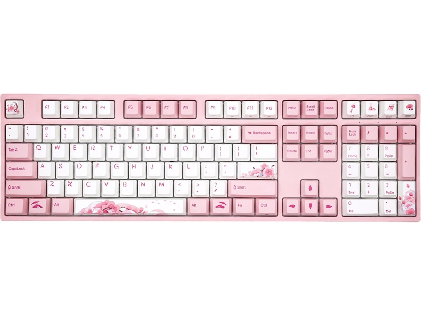 Varmilo APT109 Sakura R2 V3 Trådløst Gamingtastatur (red) -B-Grade Demo tastatur