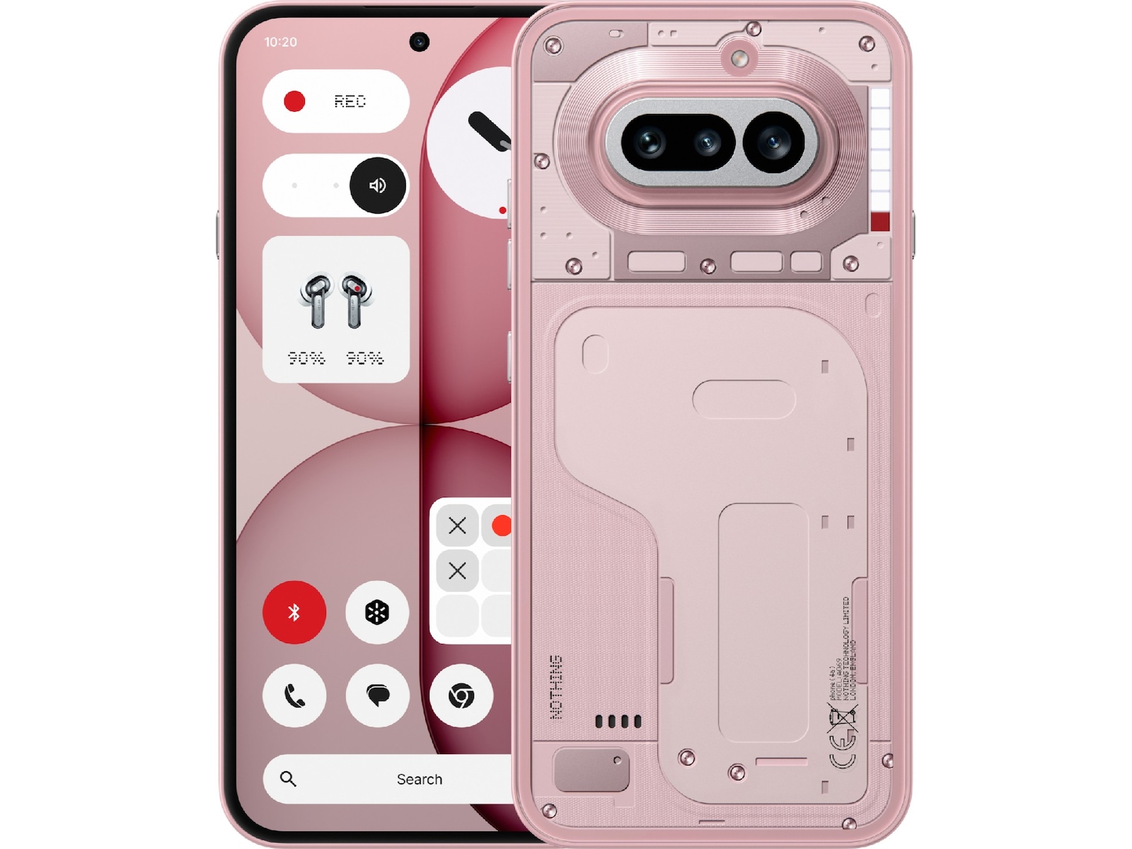 Nothing Phone (4a) 256GB (rosa) Mobiltelefoner