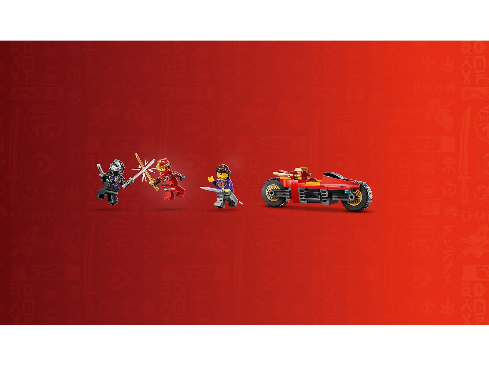 LEGO Ninjago 15-årsjubileumsutgaven av Kais X-1 ninjabil 71867 LEGO