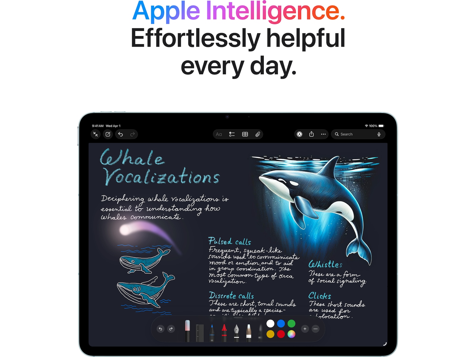 iPad Air 11" (2026) Wi-Fi + Cellular 1TB (stjerneskinn) Nettbrett / iPad