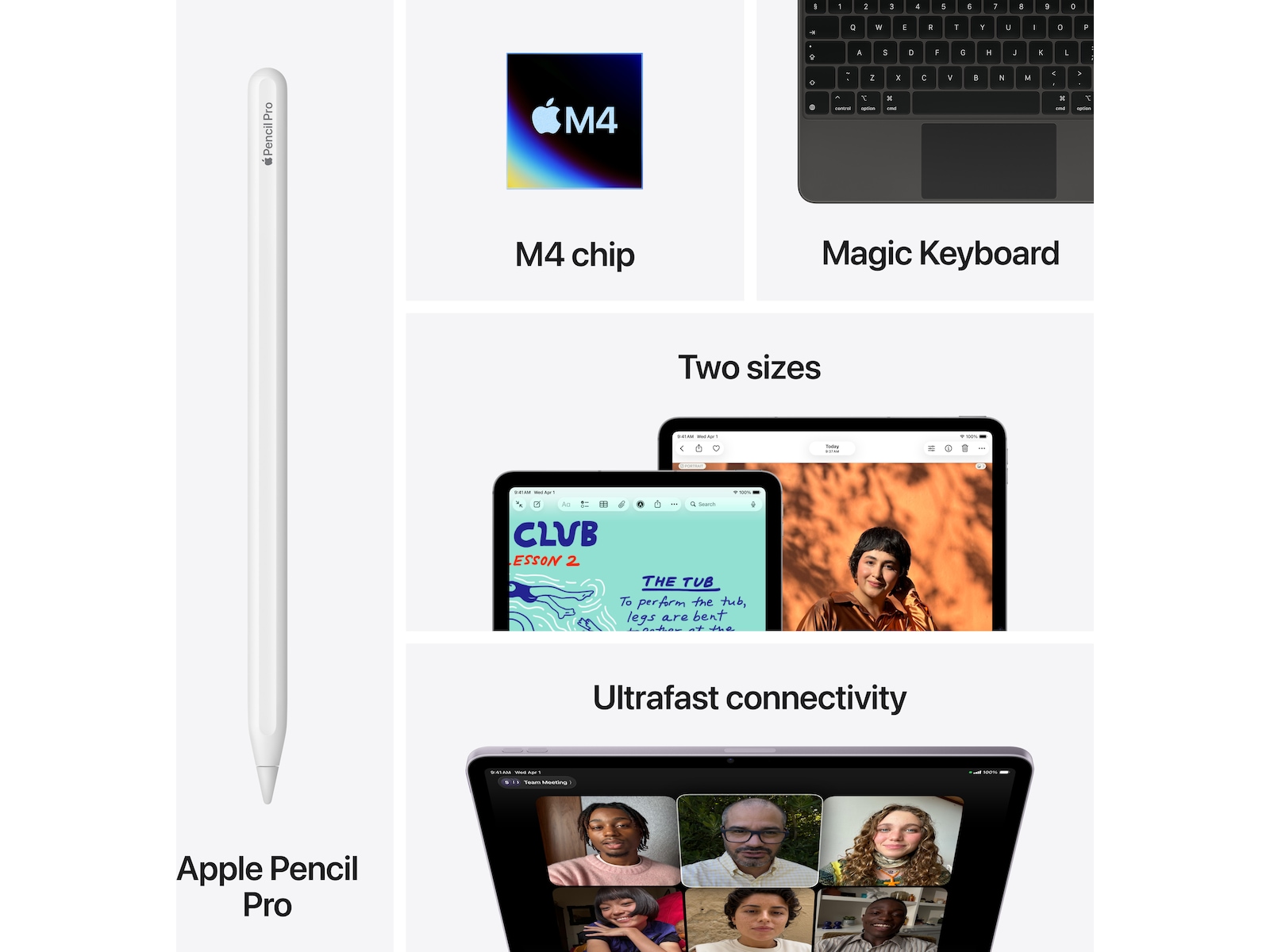 iPad Air 13" (2026) 1TB 5G (lilla) Nettbrett / iPad