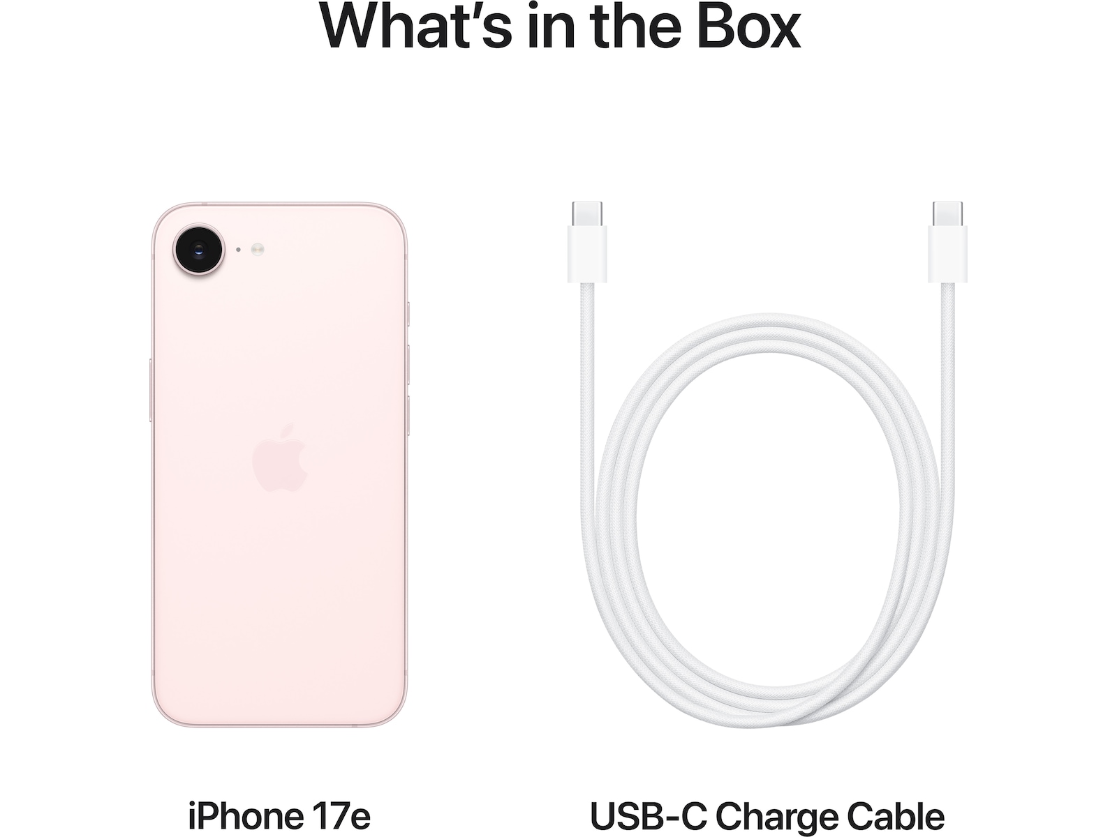 iPhone 17e 256GB (myk rosa) Mobiltelefoner