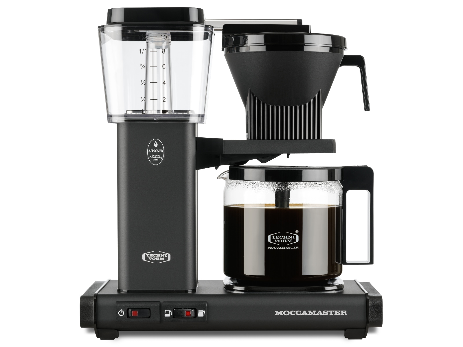 Moccamaster Optio (matt sort) + rengjøringshjelp Kaffetraktere