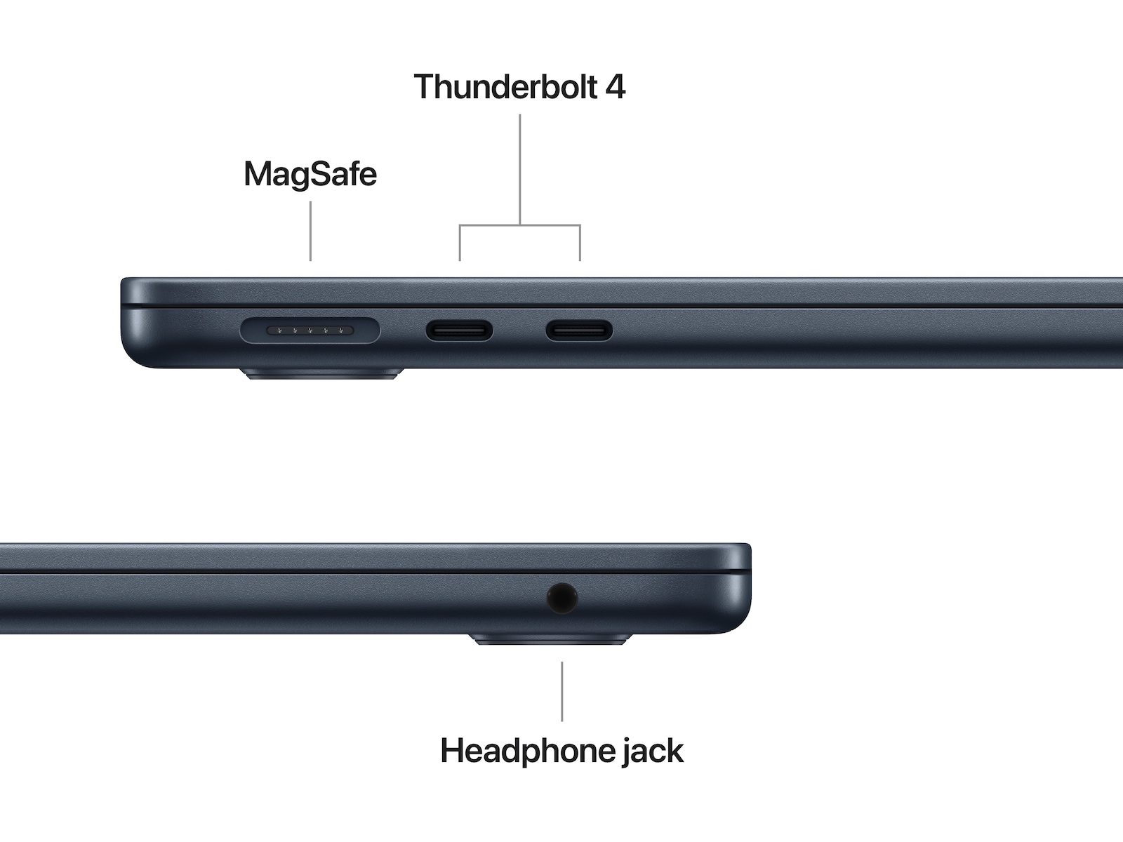 MacBook Air 13" M5 (2026) 1TB (midnatt) PC - Bærbar / laptop