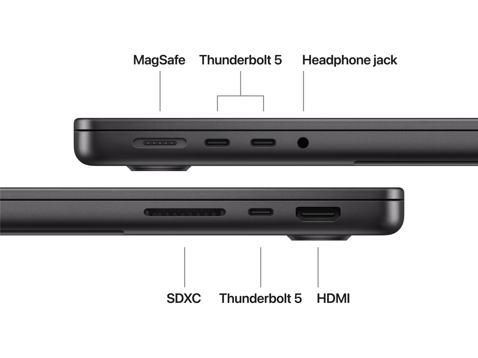 MacBook Pro 14 M5 Pro (2026) 1TB (stellarsvart) PC - Bærbar / laptop