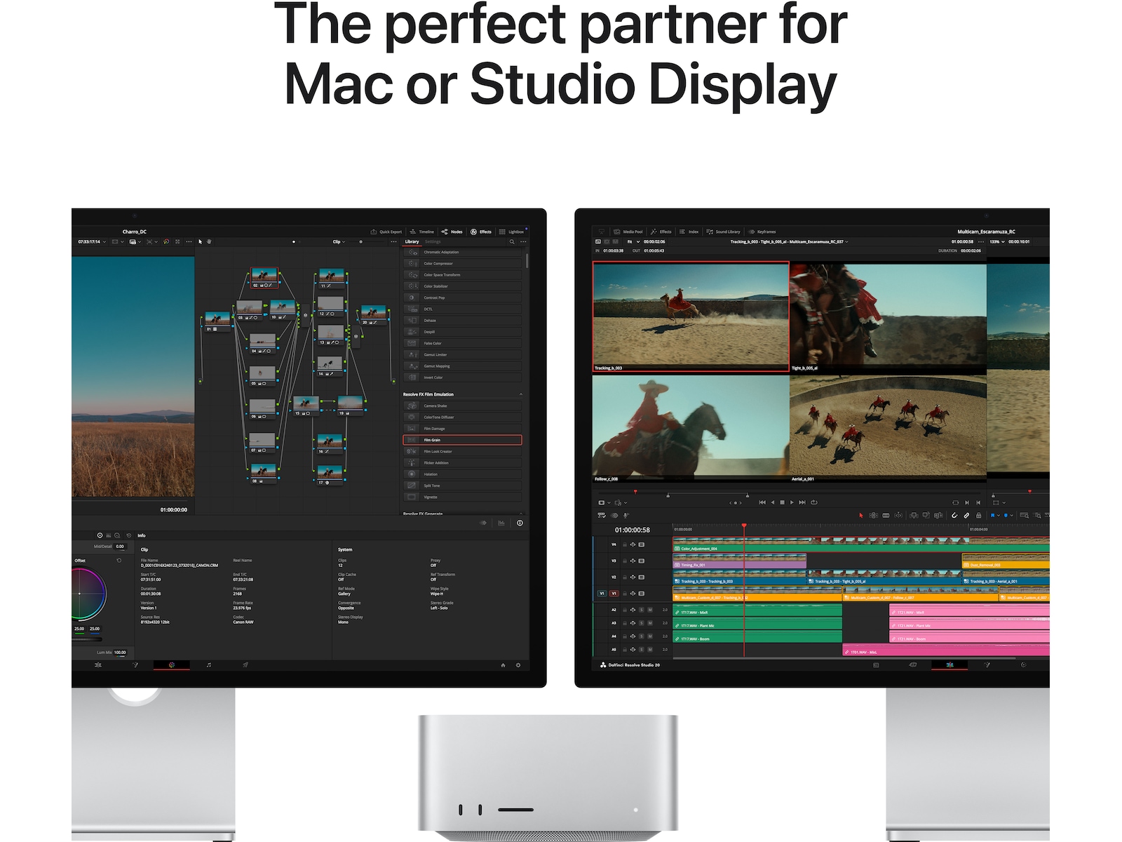 Apple Studio Display XDR (2026) Nano-Texture Glass - stativ med vinkel- og høydejustering Skjermer