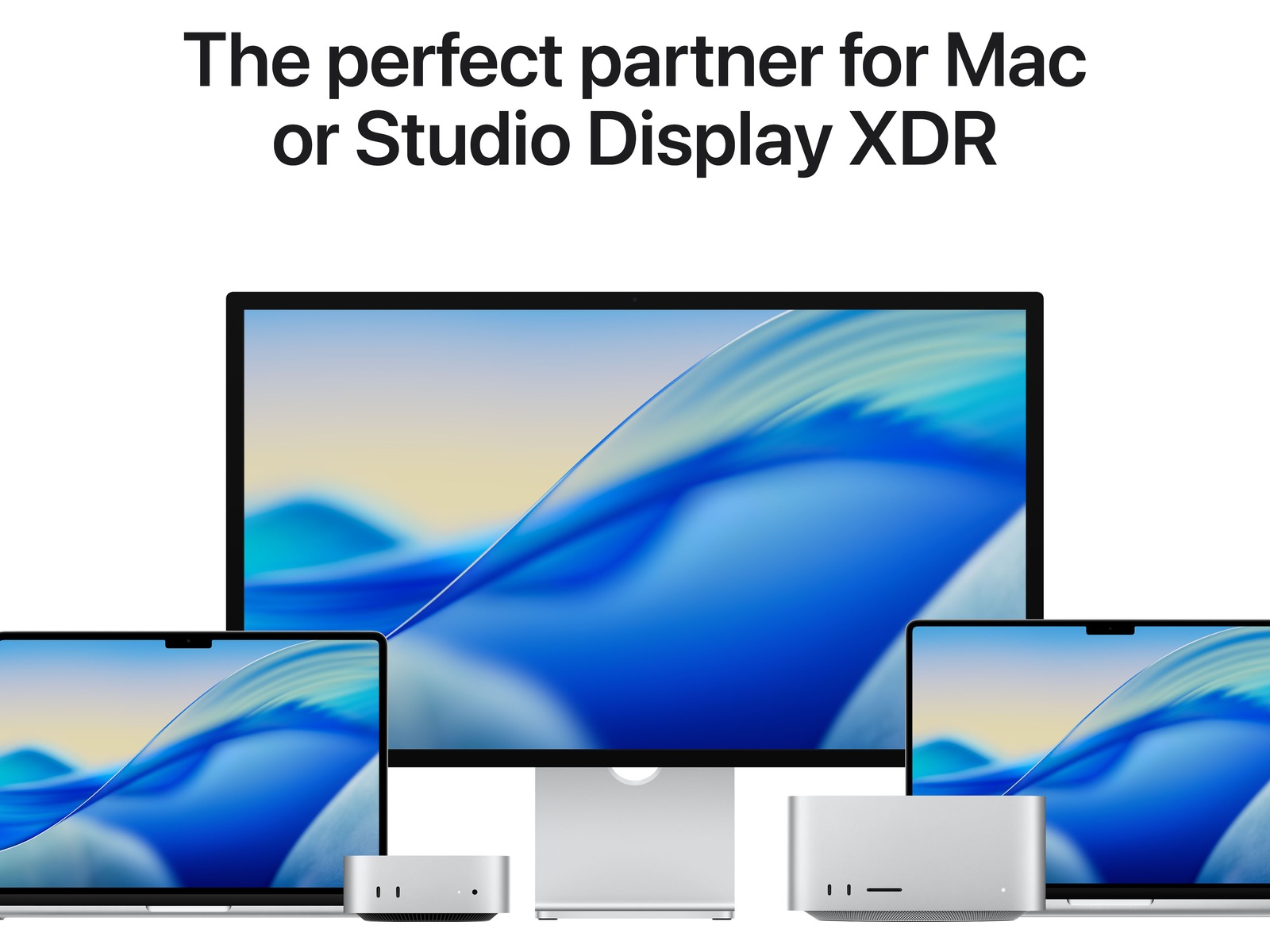 Apple Studio Display (2026) Standard glass - stativ med vinkel- og høydejustering Skjermer
