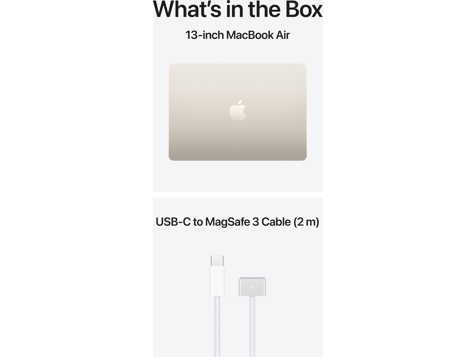 MacBook Air 13" M5 (2026) 1TB (stjerneskinn) PC - Bærbar / laptop