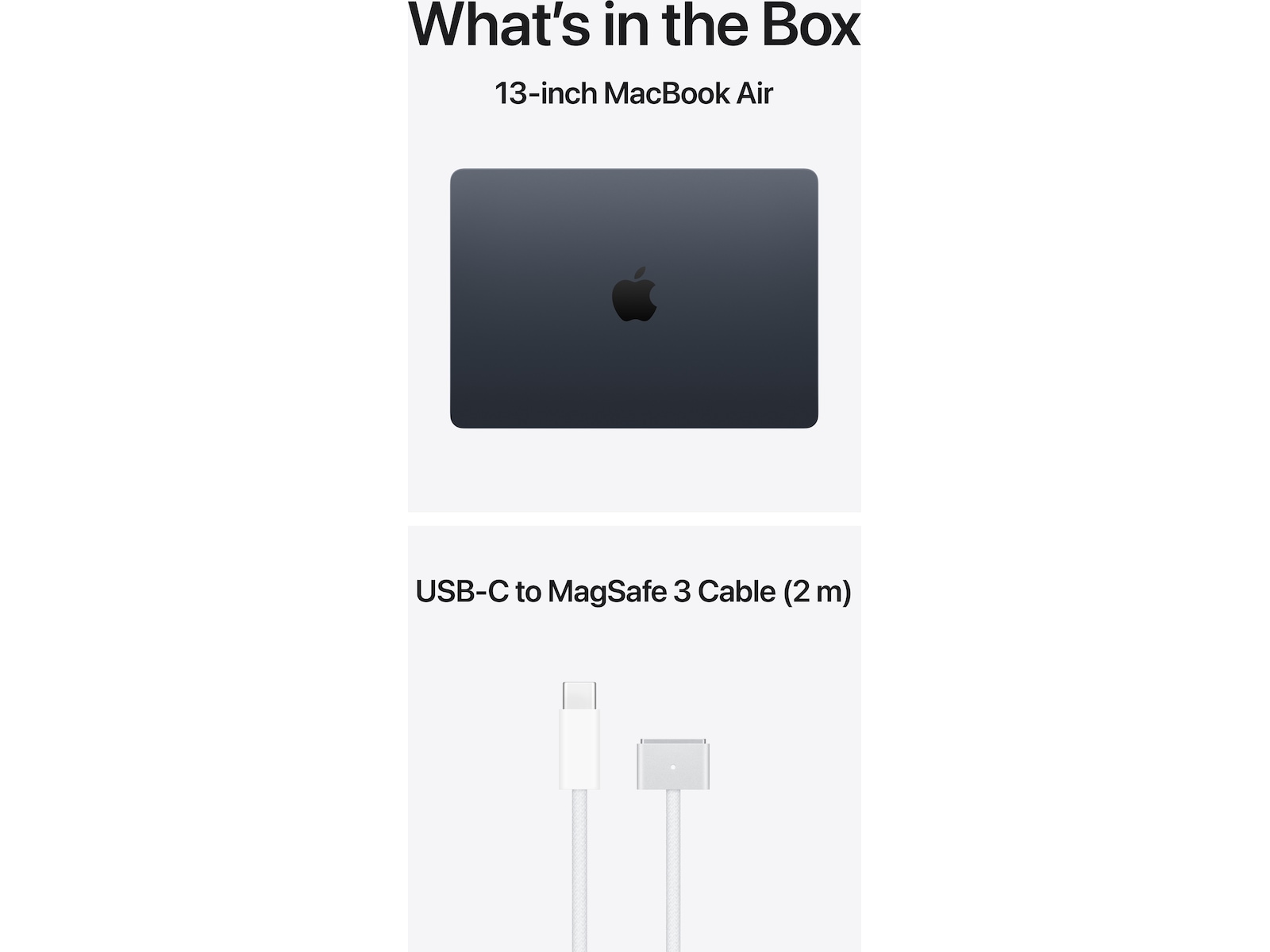 MacBook Air 13" M5 (2026) 1TB (midnatt) PC - Bærbar / laptop