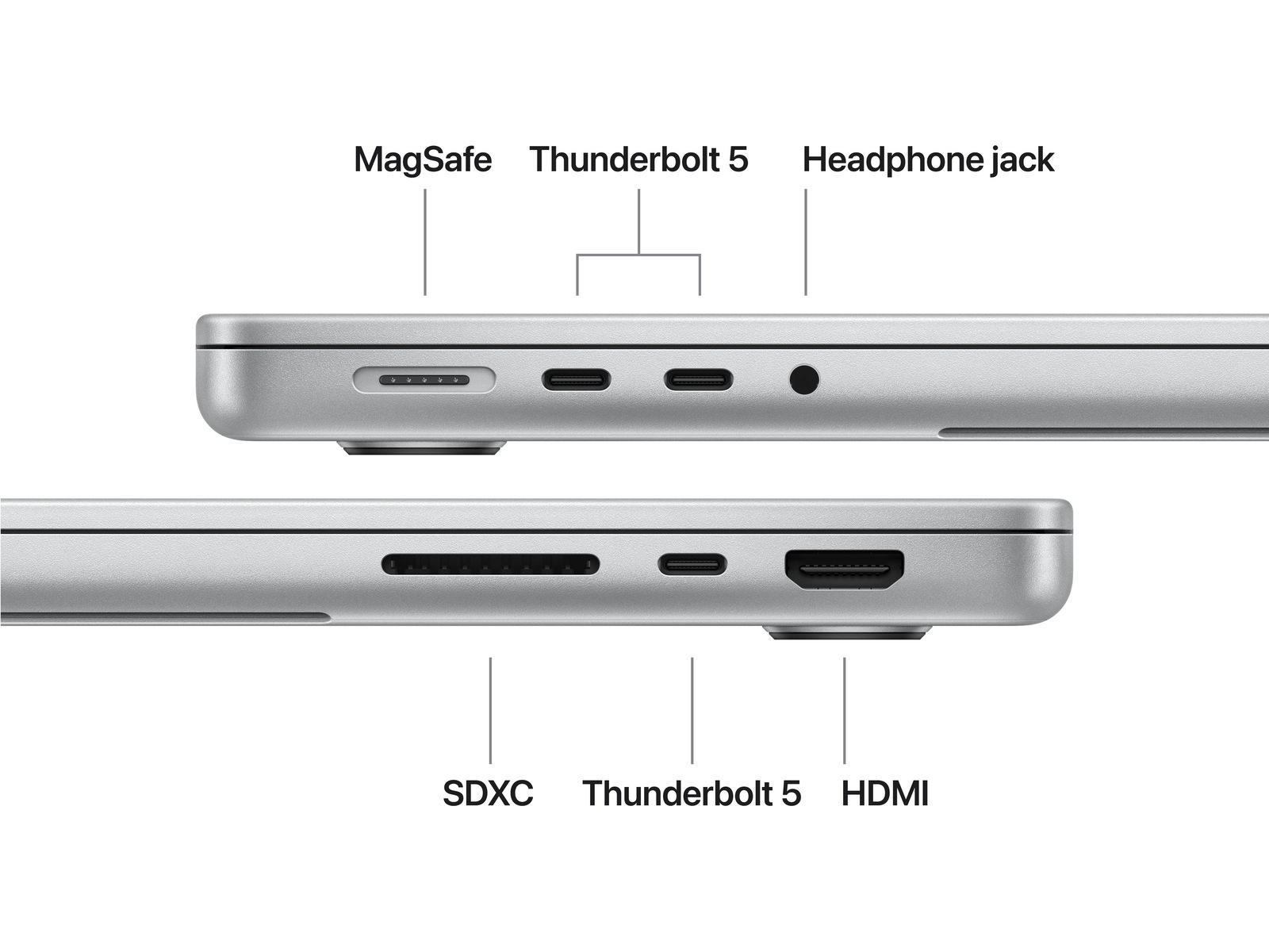 MacBook Pro 14 M5 Pro (2026) 1TB (sølv) PC - Bærbar / laptop