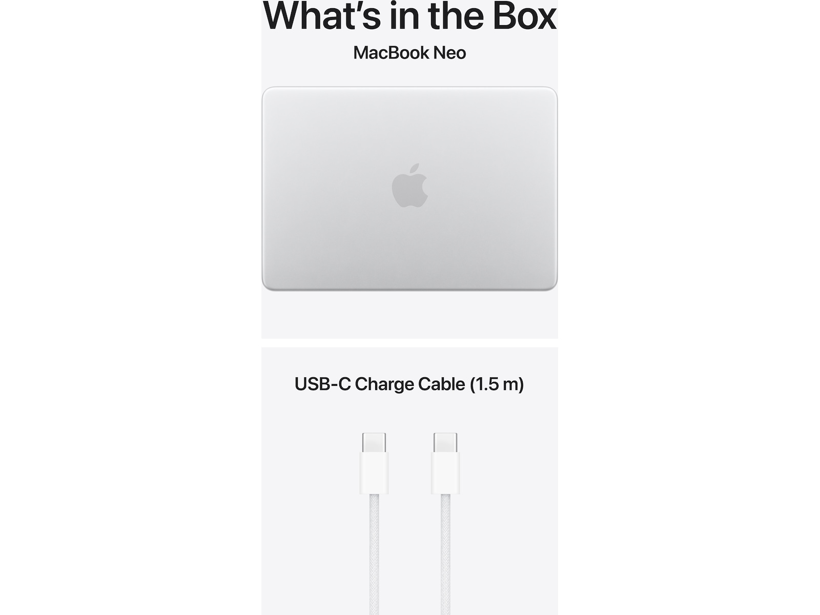MacBook Neo 13" A18 Pro (2026) 512GB (sølv) PC - Bærbar / laptop
