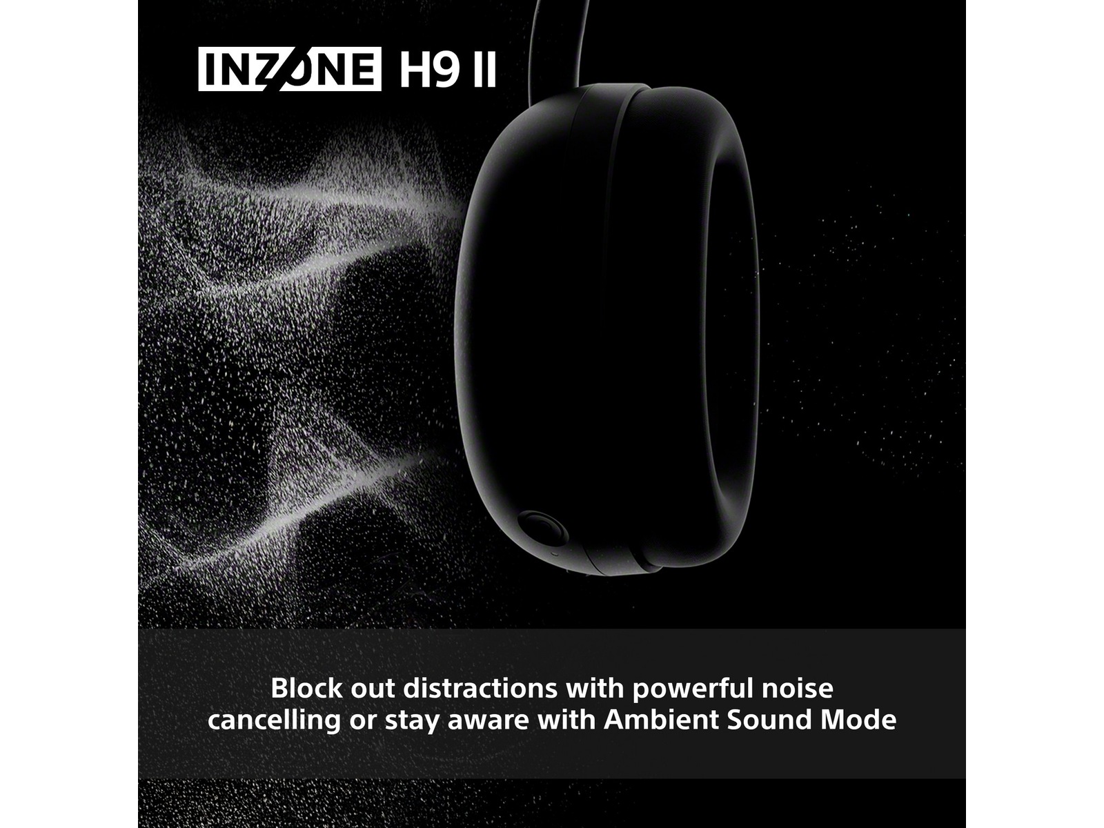 Sony INZONE H9 II Trådløst Støydempende Headset (sort) -B-Grade Demo headset
