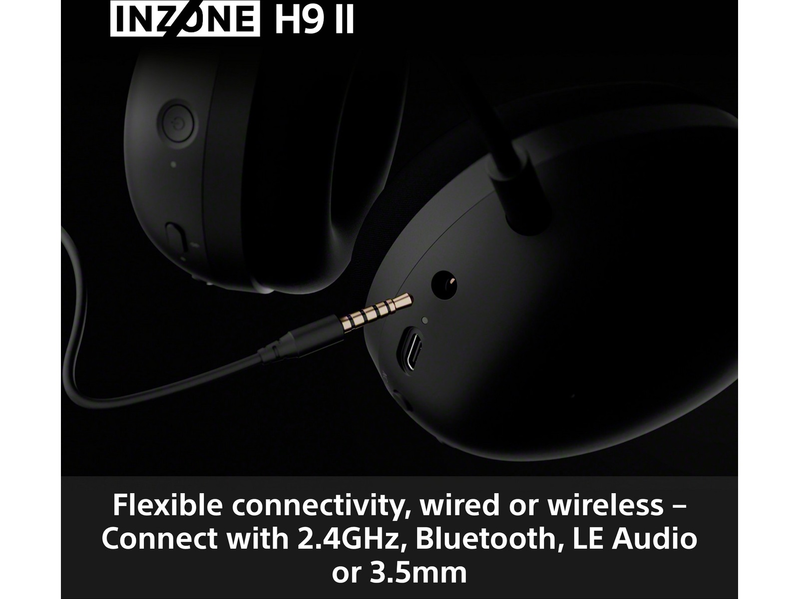 Sony INZONE H9 II Trådløst Støydempende Headset (sort) -B-Grade Demo headset