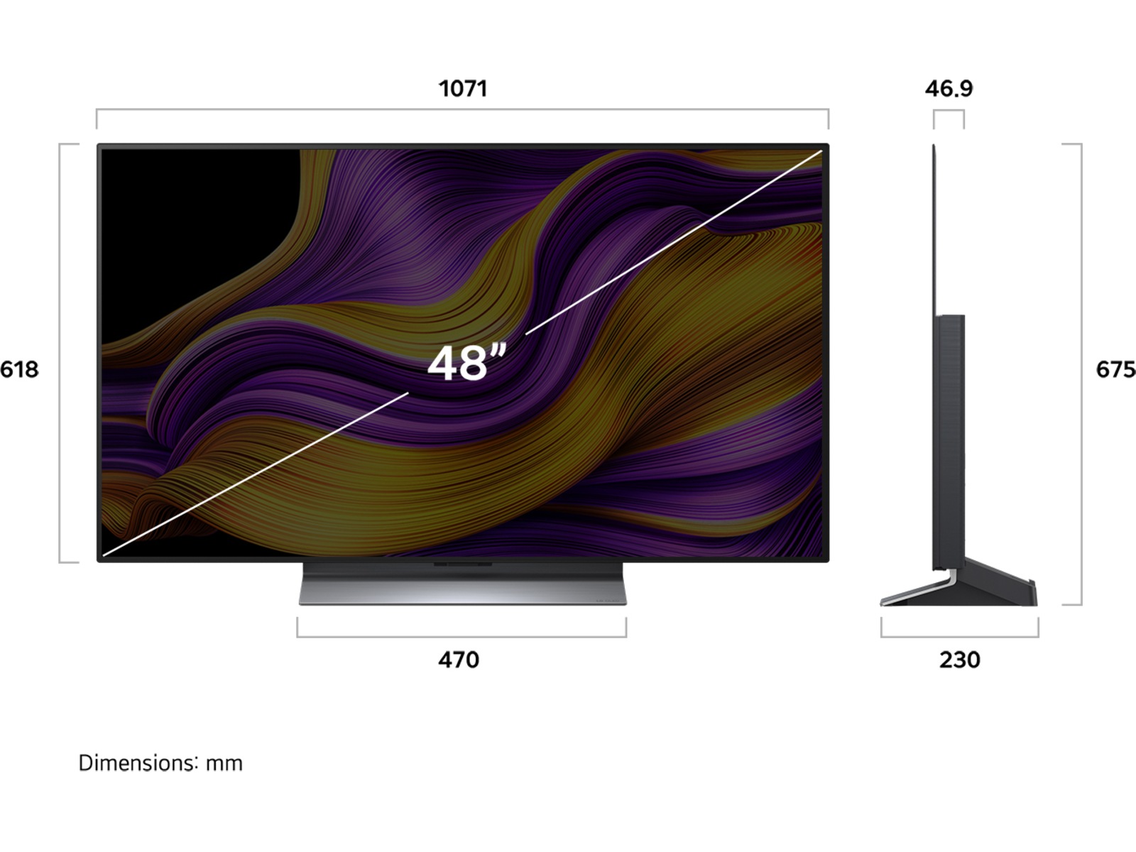 LG 48" G5 AI 4K OLED Smart TV (2025) -B-Grade Demo TV/projektor
