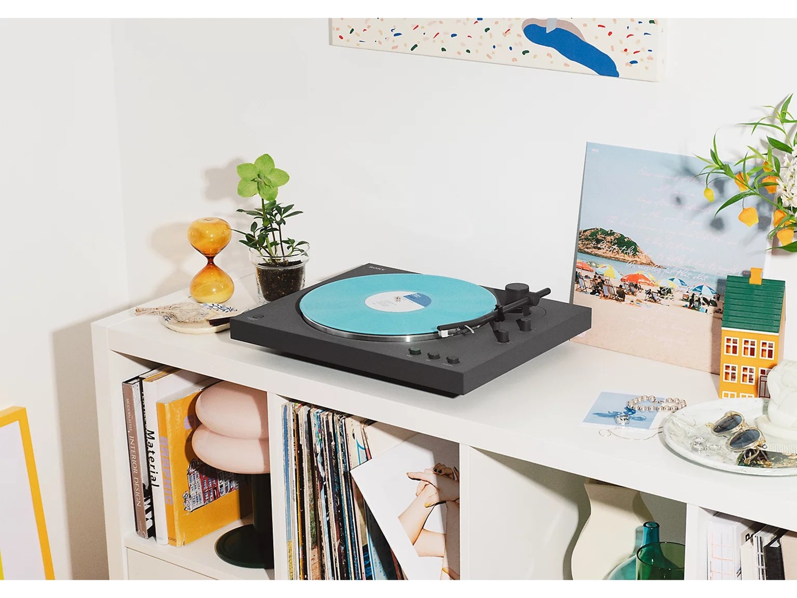 Sony PS-LX3BT platespiller, trådløs Bluetooth, automatisk avspilling -B-Grade Enheter