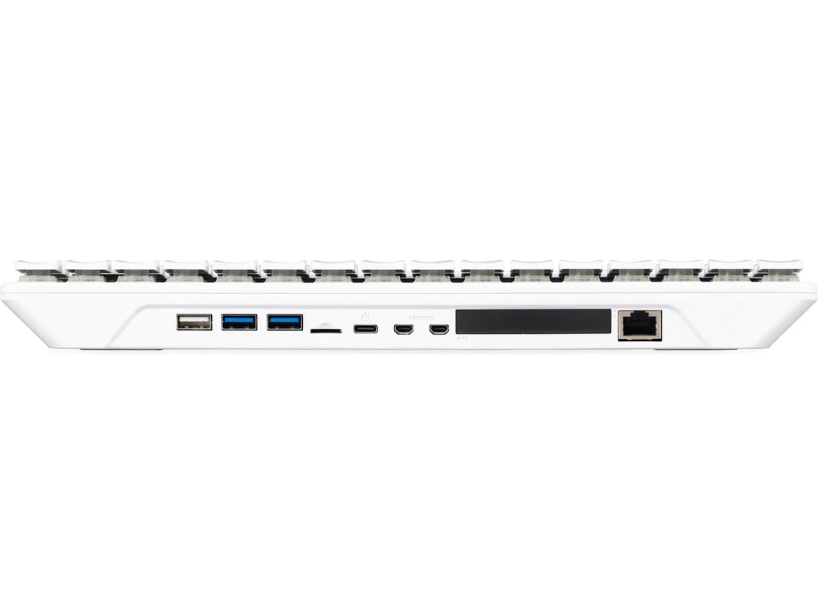 Raspbery Pi 500+ Desktop Kit (hvit) -B-Grade Demo hovedkort