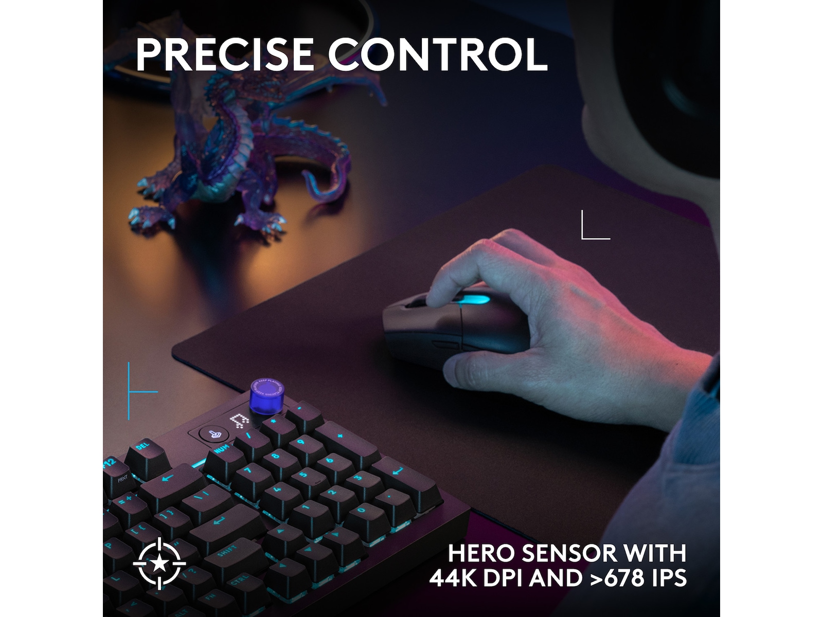 Logitech G305 X SUPERLIGHT Trådløs Gamingmus (sort) Gamingmus