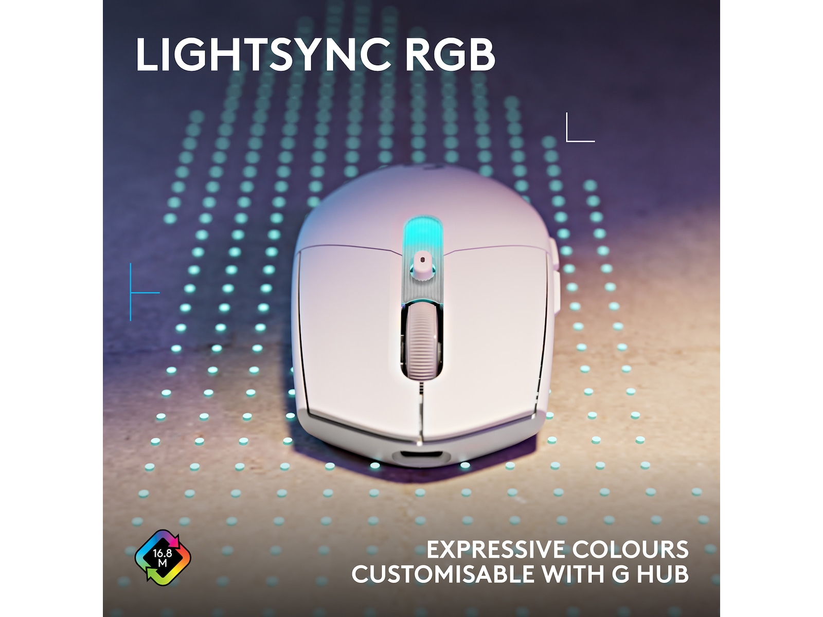 Logitech G305 X SUPERLIGHT Trådløs Gamingmus (hvit) Gamingmus