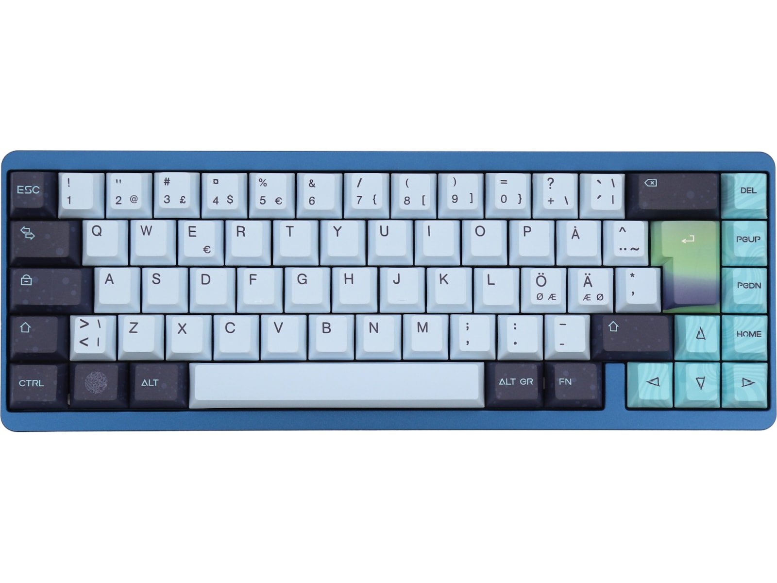 Varmilo Muse65 HE Aurora 65% gamingtastatur -B-Grade Demo tastatur